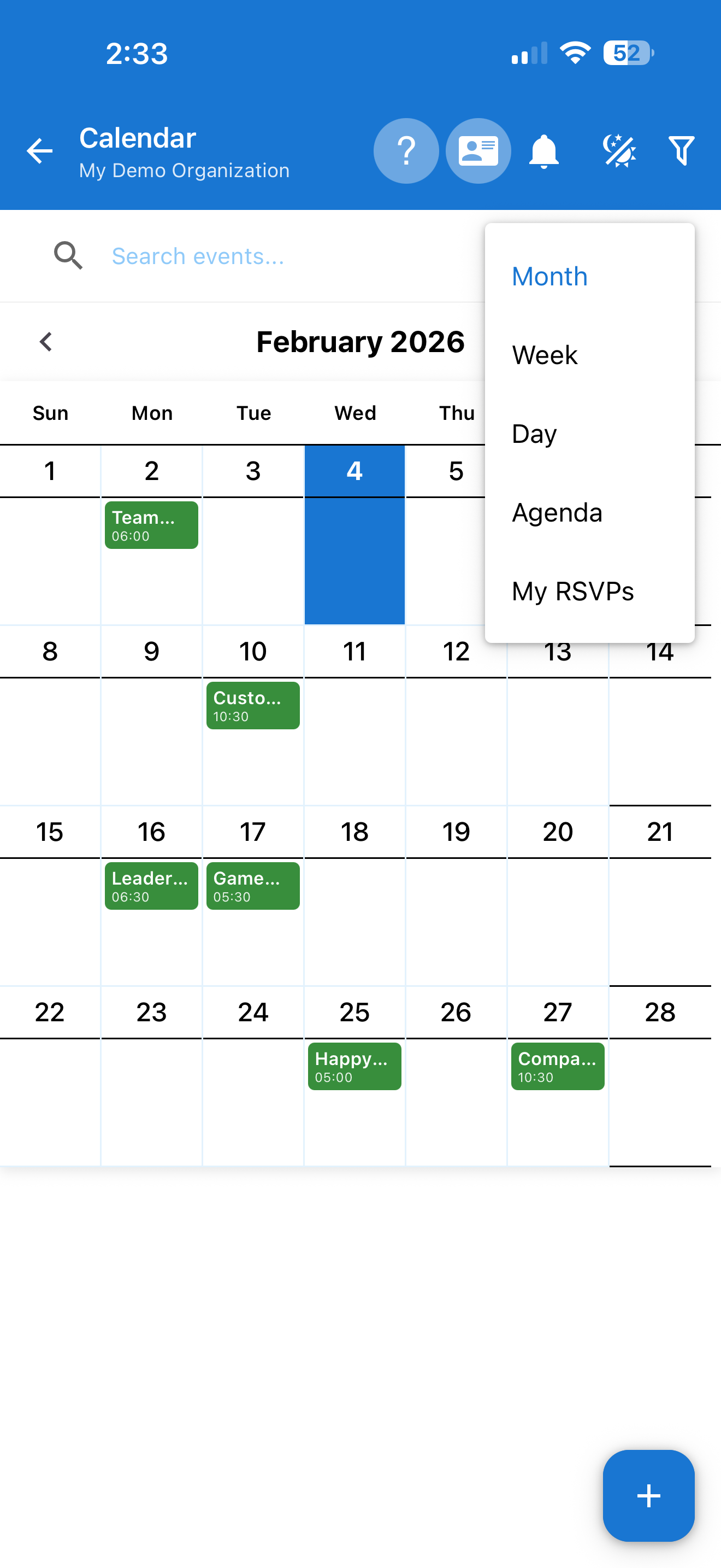 Calendar